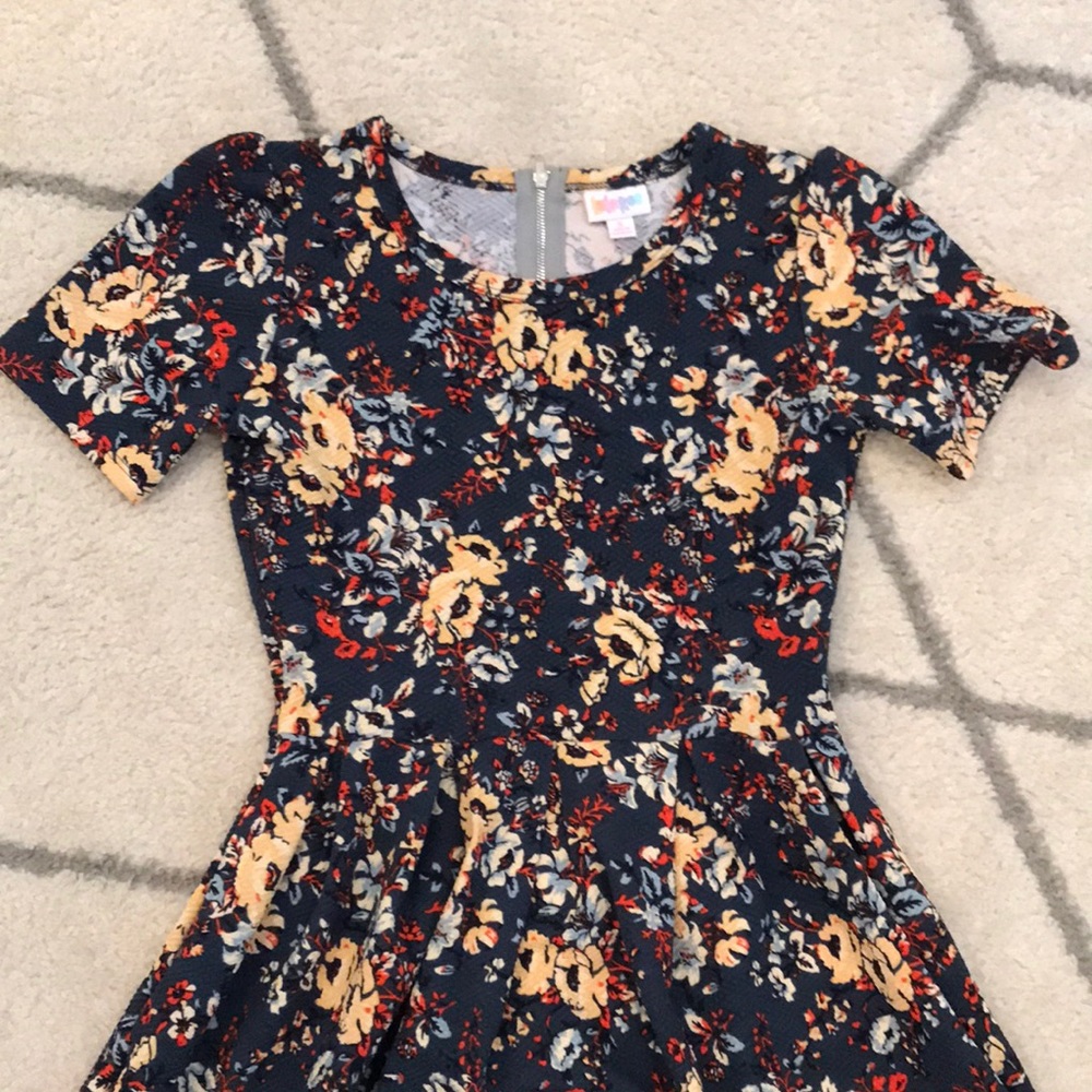 Floral LuLaRoe Amelia Dress